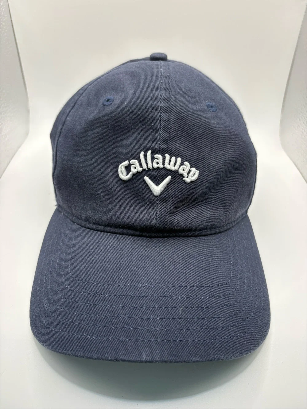 Callaway Golf Navy Blue Adjustable Logo Hat Cap